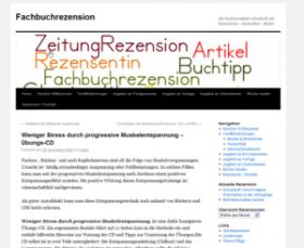 Rezension Weniger Stress durch Progressive Muskelentspannung