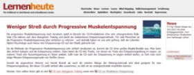 CD-Tipp Weniger Stress durch Progressive Muskelentspannung CD-Tipp Weniger Stress durch Progressive Muskelentspannung